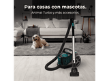 Aspirador sin bolsa - Cecotec Conga Rockstar Cyclonic XL ProAnimal, Potencia 900 W, Depósito 2.8 L, Doble filtro HEPA, 5 accesorios, Blue
