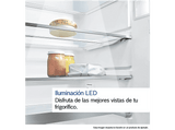 Frigorífico combi - Bosch KGN39VIEB, Total NoFrost, 203 cm, 368 l, Cajón VitaFresh, Perfect Fit, Acero antihuellas
