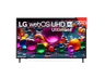 TV LED 43" - LG 43UA75006LA, UHD 4K, Procesador Inteligente α7 AI Processor 4K Gen8, Smart TV, DVB-T2 (H.265), Charcoal Black