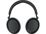 Auriculares inalámbricos - Sennheiser Accentum Wireless, Circumaurales, Bluetooth, Cancelación Ruido Activa Híbrida, Autonomía 50h, Azul/Negro