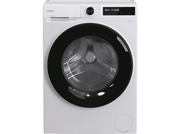 Lavadora carga frontal - Candy BR 412BL8-S, ProWash 500, 12 kg, 1400 rpm, 16 Programas, Motor Inverter, Wi-Fi, Blanco