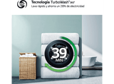 Lavadora secadora - LG F4DR6009AGM, 9 kg/6 kg, 1400 rpm, 12 programas, AI Direct Drive™, TurboWash™360˚, Inox grafito