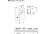 Microondas con grill integrable - LG MGBZ2593F, 900W, 8 niveles, 25 l, Cristal Negro