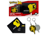 Pack Merchandising - Sherwood Pokemon - Set billetera + Llavero Pikachu 025, Licencia Oficial