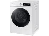 Lavadora carga frontal - Samsung WW90DG5G34AEEC, 9 kg, 1400 rpm, 12 programas, Autodosificación, AI EcoBubble™, AI Wash, fondo reducido, Blanco