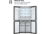 Frigorífico americano - LG GMB860PYDE, No Frost, 178.7 cm, 530 l, LINEARCooling™, ThinQ™, Inox antihuellas