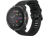 Reloj deportivo - Polar Grit X2, Night Black, 22 mm, 1.28, 90h Autonomía en modo ECO, Silicona, GPS Dual