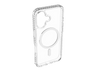 Funda móvil - CellularLine ULTRA STRONG MAG, Para iPhone 17, Compatibilidad MagSafe, Antibacteriano, Ultrarresistente, Transparente
