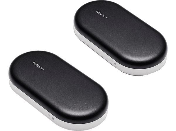 Accesorio aire acondicionado - Netatmo Pack de 2, Control Inteligente de Aire Acondicionado, Negro