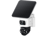 Cámara de vigilancia IP - Eufy SoloCam S4, UHD 4K, 3840 x 2160 Píxeles, Función de visión nocturna, Blanco