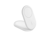 Cargador móvil inalámbrico - Belkin WIB007VFWH, Compatibilidad con Dispositivos que funcionen Estándar Qi2, 15W, Blanco