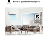 Aire acondicionado Split 2 x 1 - LG 2X1PLUS912, 3526 fg/h, Gold Fin™, ThinQ™ Blanco