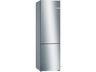 Frigorífico combi - Bosch KGN36VLDB, Total no frost, 186 cm, 326 l, VitaFresh, Acero mate antihuellas