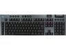Teclado gaming - Logitech G G915 X Lightspeed, Inalámbrico, RGB, Conectividad tri-mode, Keycontrol, Interruptores mecánicos GL, Personalizable, Negro