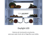 Frigorífico combi - Haier 3D 70 Series 7 HTW7720DNMP, No Frost, 200.6 cm, 486 l, Direct Access, Wi-Fi, Inox