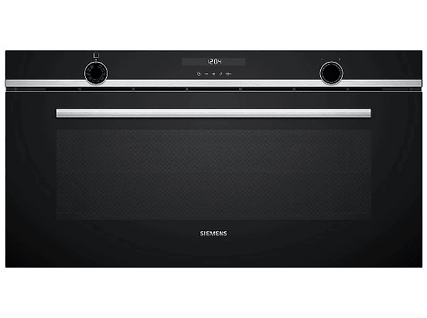 Horno - Siemens VB558C0S0, Multifunción, 85 L, Integrado, 90 cm, Precalentamiento rápido, Display LCD