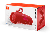Altavoz bluetooth - JBL Charge 6, 45 W, Bluetooth, Hasta 24 horas + 4 horas con Playtime Boost, Resistente a golpes, agua y polvo, Rojo