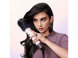 Cepillo alisador - Dyson Airsmooth™, Moldeador y secador, 4 Temperaturas, 3 Velocidades, Incluye protector de cerdas para viajar, Ceramic Pink