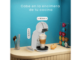 Cafetera de cápsulas - Krups Nescafé® Dolce Gusto® Mini Me 2, 15 bar, 0.8 l, 1600 W, Compacta, Gris ártico