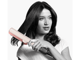Plancha de pelo - Dyson Airstrait, Alisado Mojado a Seco, 1600W, 3 Niveles temperatura, 3 Niveles potencia, Ceramic Pink/ Rose Gold