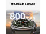 Smartwatch - Samsung Galaxy Watch Ultra 2 LTE, 47 mm, 4G, 1.47, Qualcomm SW6100, 64 GB, 2 GB RAM, 800 mAh, Wear OS, Titanio Plata