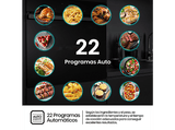 Horno - Hisense BSA66346ADBG, Multifunción, Hidrolítico, 77 l, 59.5 cm, WiFi, Doble Grill, Air Fry, Negro