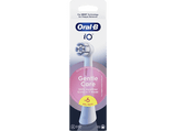 Recambio para cepillo dental - Oral-B iO Gentle Care, Pack de 6 unidades, Para encías sensibles, Blanco