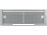 Campana grupo filtrante - Cata CORONA X90, 2 + 1 Velocidades, 850 m³/h, Tira LED, 90 cm, Inox
