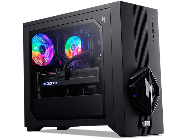 PC gaming - Acer Nitro N30-100_B850, AMD Ryzen™ 5 8500G, 32GB RAM, 1TB SSD, GeForce RTX™ 5060, Windows 11 Home, Negro