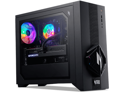 PC gaming - Acer Nitro N30-100_B850, AMD Ryzen™ 5 8500G, 32GB RAM, 1TB SSD, GeForce RTX™ 5060, Windows 11 Home, Negro