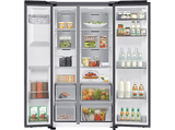 Frigorífico americano - Samsung Bespoke AI RS70F64KETEF, All Around Cooling, No Frost, 178.4 cm, 640 l, Dispensador agua y hielo, Inox