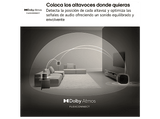 Subwoofer - LG Sound Suite W7, 220 W, Dolby Atmos, FlexConnect, Negro