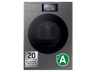 Secadora bomba de calor -Samsung DV90F09F4SU3, 9 kg, 19 programas, OptimalDry A, Grafito