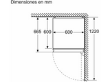 Frigorífico combi - Siemens KG39NAXCF, No Frost, 203 cm, 363 l, Cajón Hyperfresh, Iluminación LED, Negro