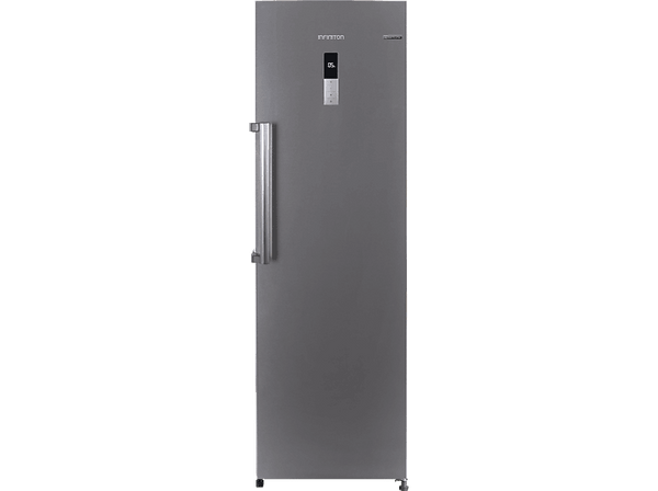 Frigorífico una puerta - Infiniton CL-360L85XEN, No Frost, 185 cm Altura, 375 l, Inverter, LED, Inox