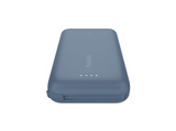 Powerbank - Belkin BPB021hqBL, 10000 mAh, 1x USB-C, Cable Integrado, Carga Rápida, 20W, Azul