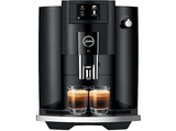 Cafetera superautomática - Jura E6, 15 bar, 1450 W, 2 tazas, Easy Cappuccino, Molienda profesional, Negro