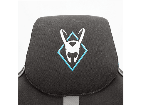 Silla gaming - Woxter Stinger Station Alien, Carga máx. 150 kg, Eje de Resistencia de Acero, 5 Ruedas de Nylon Antiarñazos, Titanium
