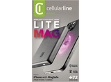 Powerbank - CellularLine MAG LITE, 10000 mAh, 7.5W, Inalámbrico y magnético, Compatible con MagSafe, Gris