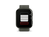 Reloj deportivo - Garmin Venu X1, Verde, 24mm, 2 AMOLED, Hasta 14 días de Autonomía, Caja de Titanio, Correa de Nailon ComfortFit