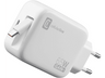 Cargador móvil - CellularLine ROLL, Retráctil, 65W, Tipo C, Universal, Blanco