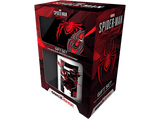 Pack Merchandising - Sherwood Spider-Man Miles Morales Web Glith, Taza, Llavero, Posavasos, Multicolor