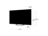 TV QLED 65 - Haier S80F Series H65S80FUX, Smart TV (Google TV), HDR 4K, Gaming 120 Hz, Dolby Audio y Dolby Vision, Dbx-tv, Negro
