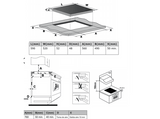 Placa vitrocerámica - Infiniton VIT4T23, 4 zonas, Zona grande 22 cm, Touch Control, 60 cm, Negro
