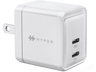 Cargador - Hyper HJG35EU, Universal, USB-C, 35 W, Blanco