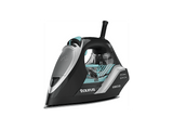 Plancha de vapor - Taurus Geyser Eco 3200, Sistema antigoteo, Autolimpieza y Autoapagado, Rápido calentamiento, 3200W, Suela anodizada, Azul