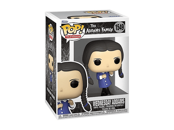 Figura Funko Pop! - La familia Addams: Wednesday, Vinilo, 10 cm