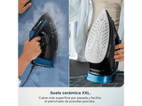 Plancha de vapor - Cecotec IronHero H-3000 Ceramic, 3000 W, Suela cerámica XXL, Vapor 65 g/min, Golpe de vapor 230 g/min, Depósito 350 ml, Negro