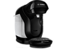 Cafetera de cápsulas - Bosch Tassimo Style TAS112E, 3.3 bar, 0.7 l, 1.400 W, Intellibrew, Tamaño Compacto, Sostenible, Negro