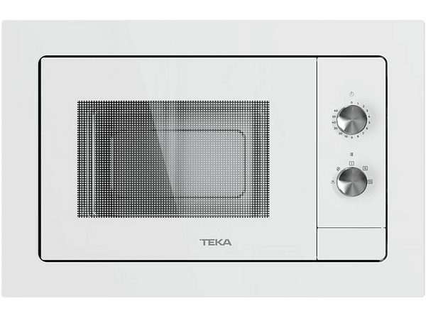 Microondas - Teka NEO MB 6200 BI SS, 800W, 5 Niveles de Potencia, 20l, Pantalla TFT, Blanco